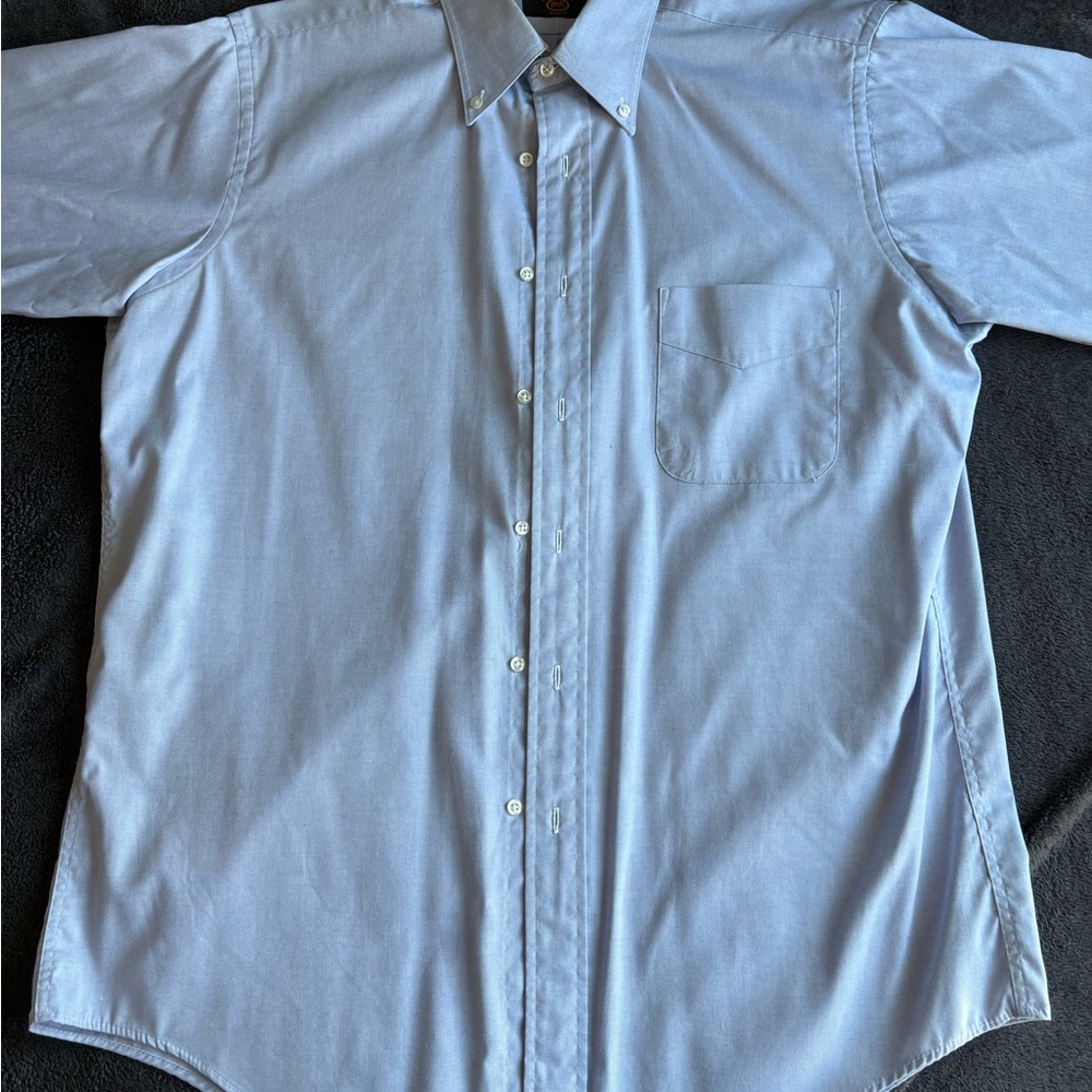 Men's Sky Blue Button-Down Shirt